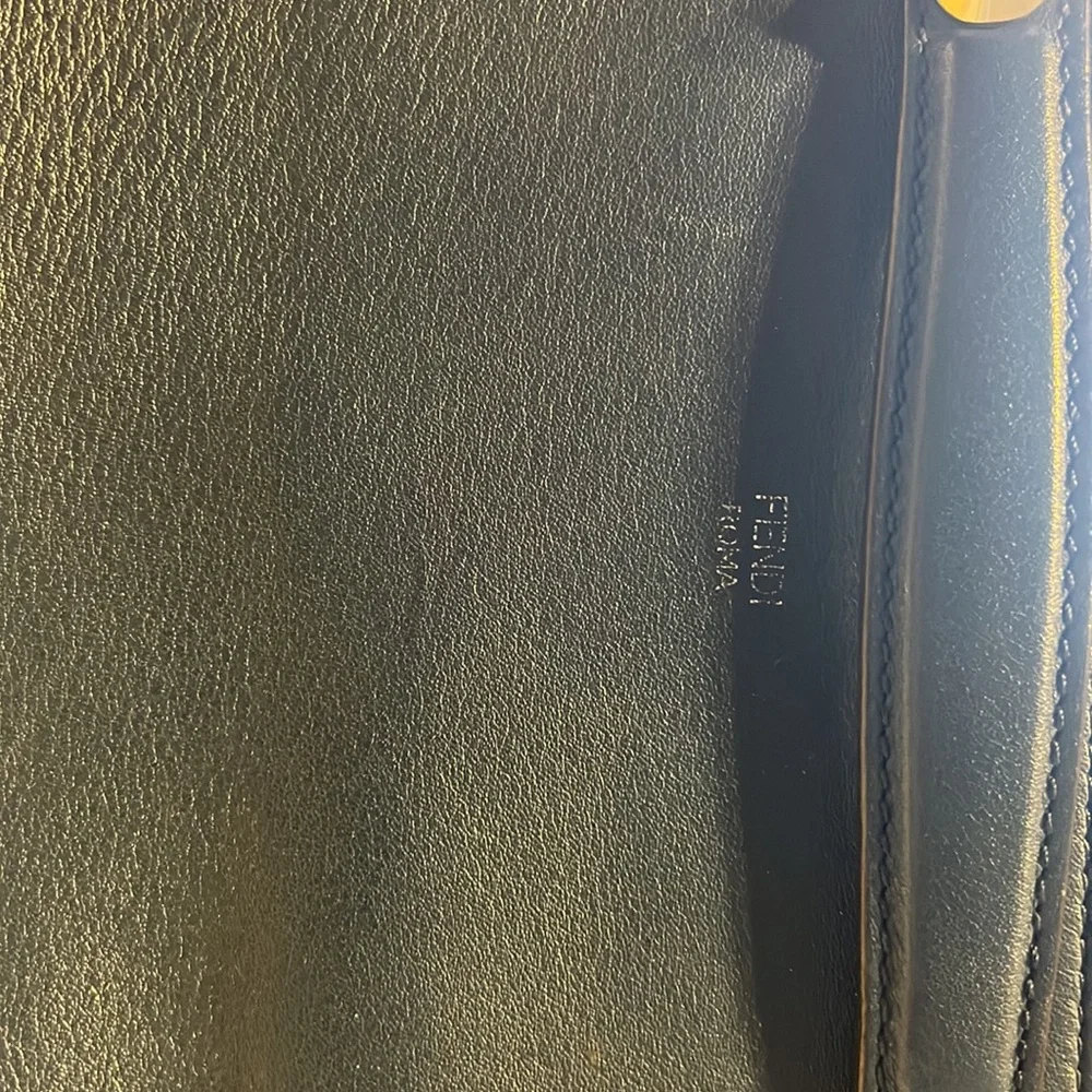 Fendi royal blue strap purse - Picture 2 of 5
